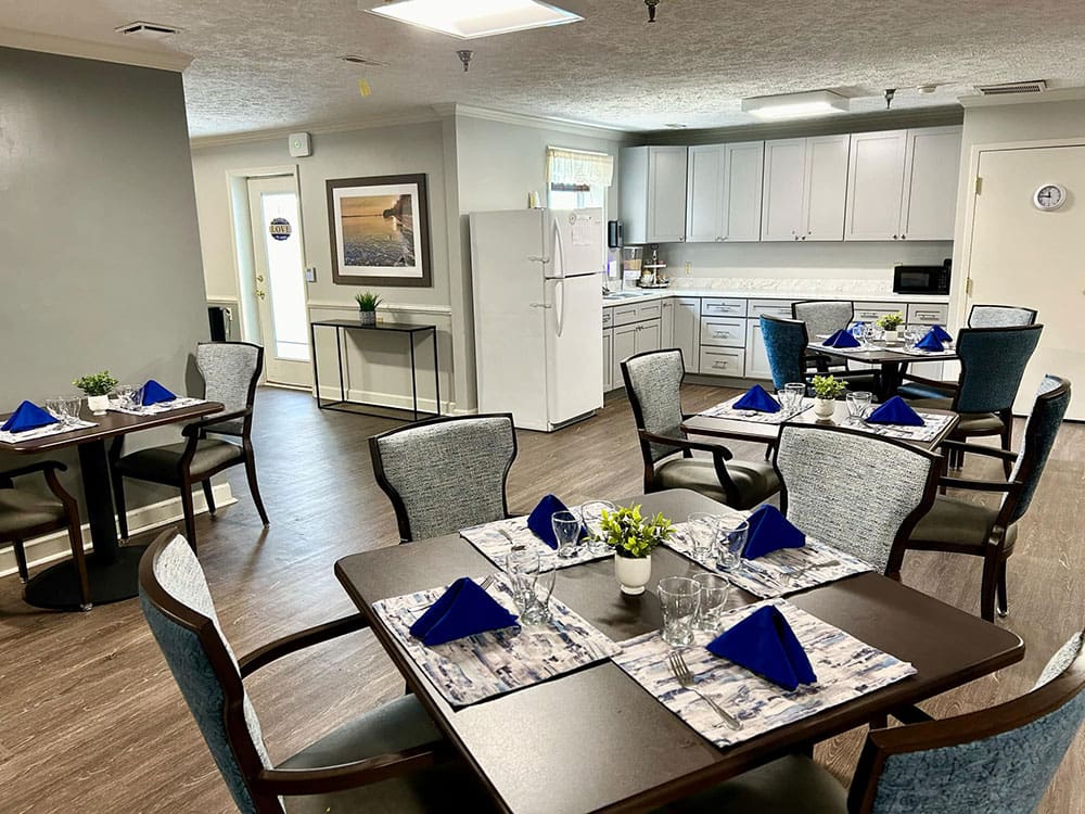 Memory Care Dining Room